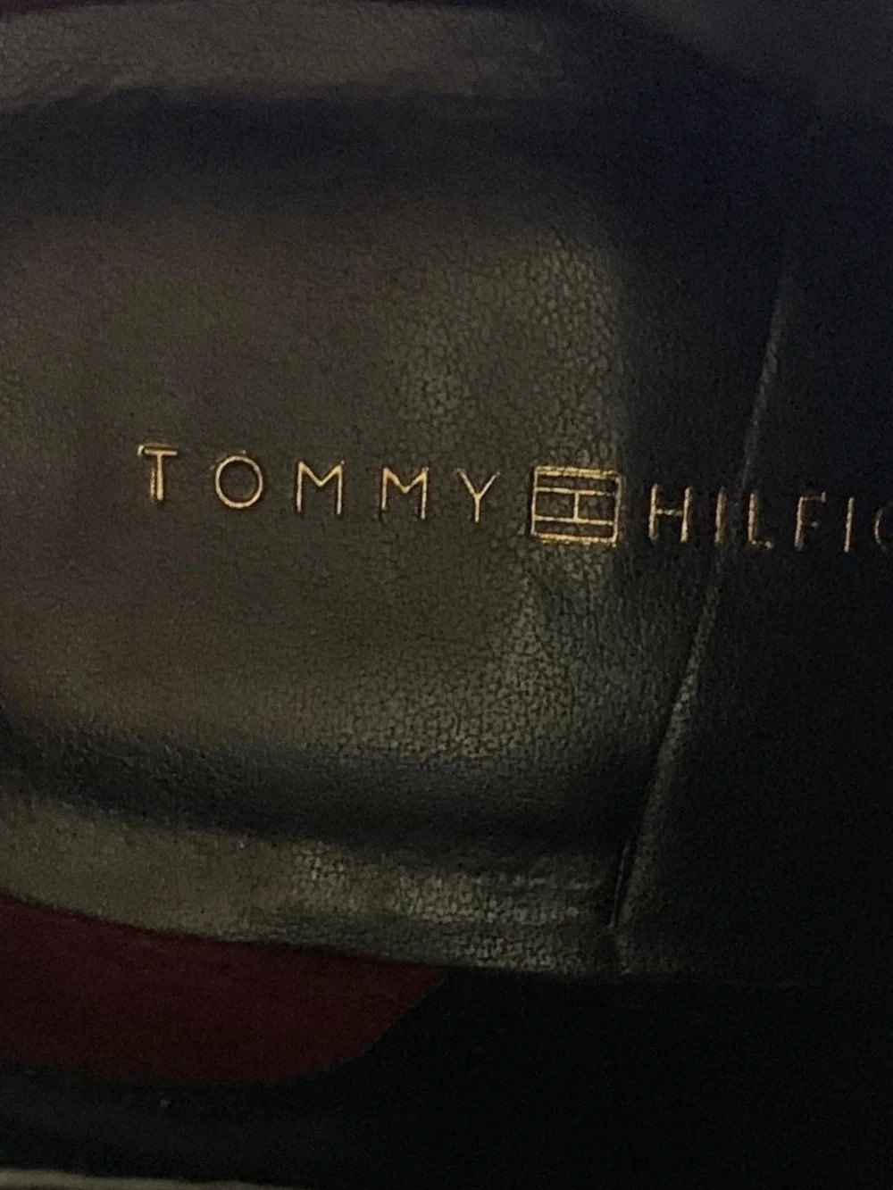 Tommy Hilfiger Hayley Leather Boots Size 8.5